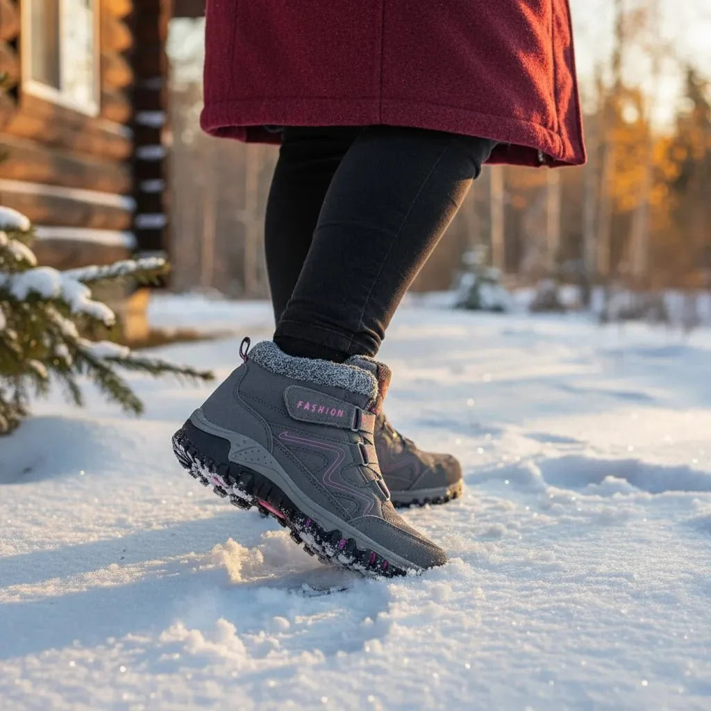 Riley | Womens Fur-Lined Winter Ankle Boots