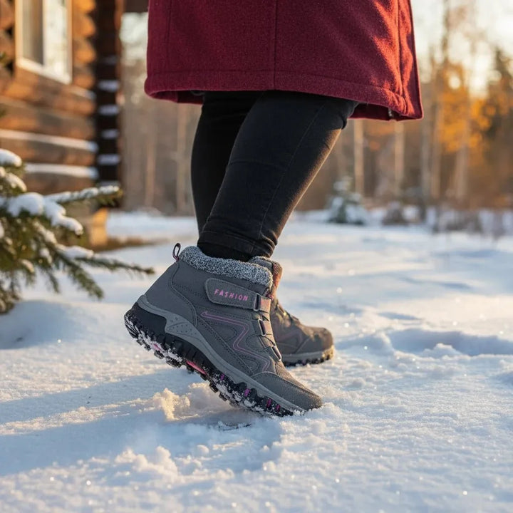 Riley | Womens Fur-Lined Winter Ankle Boots