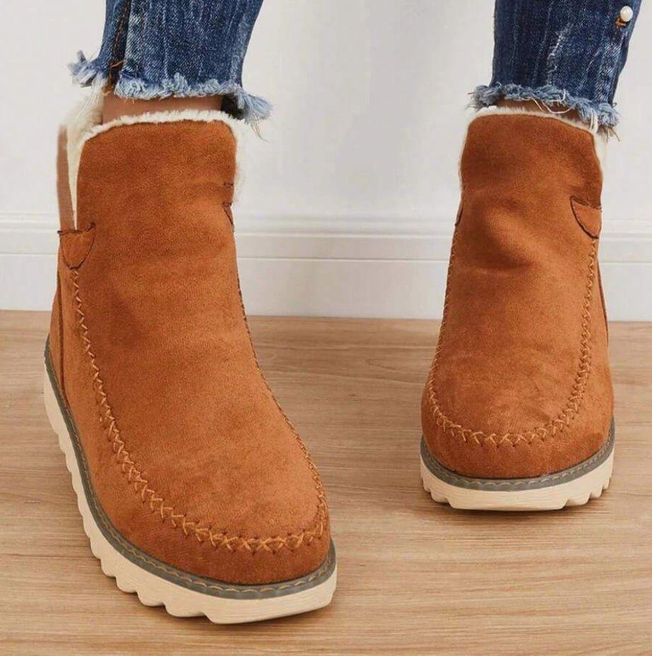 Sable | Womens Sherpa Lined Platform Ankle Boots