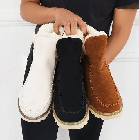Sable | Womens Sherpa Lined Platform Ankle Boots