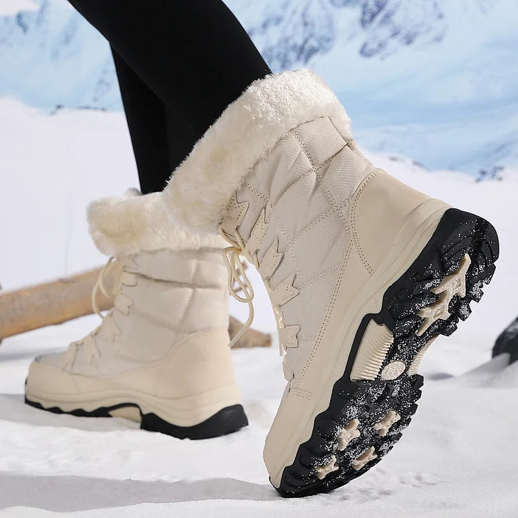Nova | Quilted Lace-Up Winter Boots SPORT