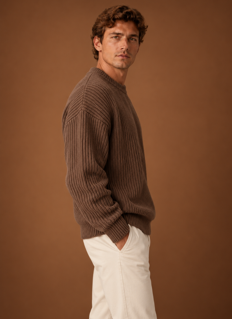Noah | Oversized Crewneck Sweater Long Sleeves