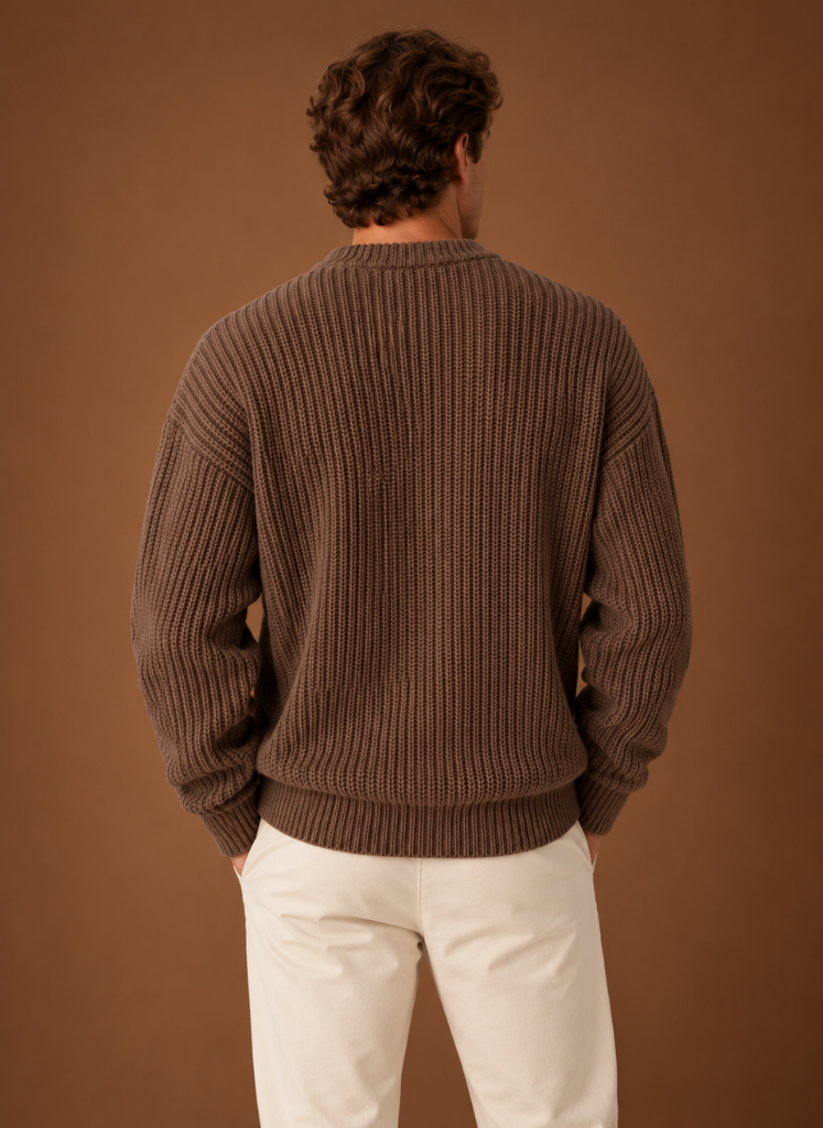 Noah | Oversized Crewneck Sweater Long Sleeves