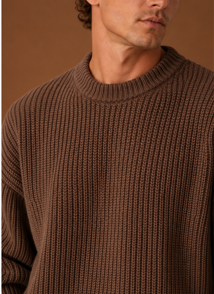 Noah | Oversized Crewneck Sweater Long Sleeves