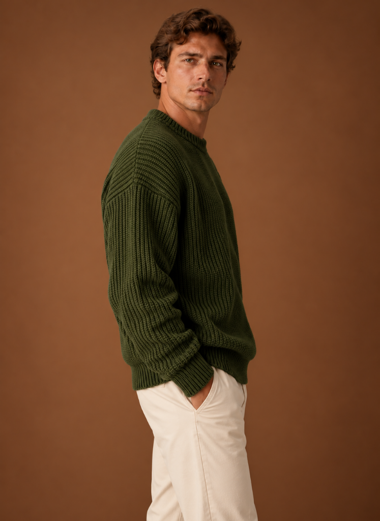 Noah | Oversized Crewneck Sweater Long Sleeves