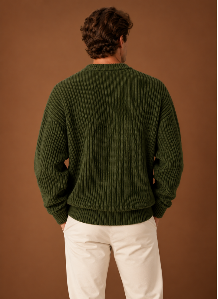 Noah | Oversized Crewneck Sweater Long Sleeves