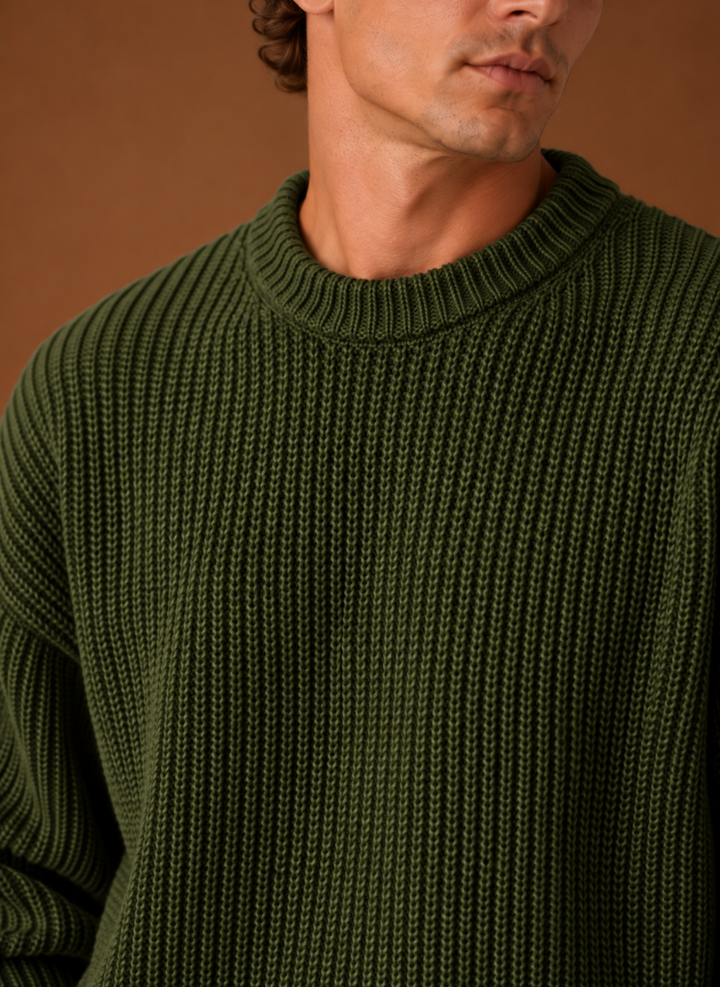 Noah | Oversized Crewneck Sweater Long Sleeves