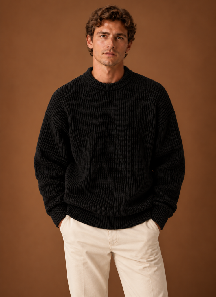 Noah mens oversized crewneck sweater