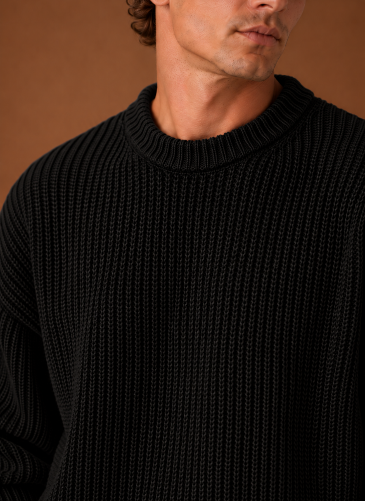 Noah | Oversized Crewneck Sweater Long Sleeves