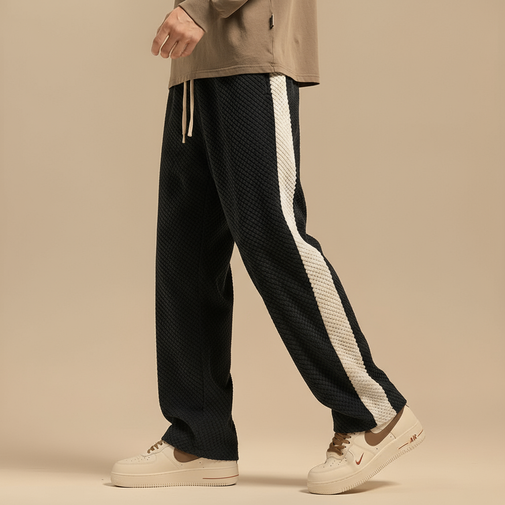 Reed | Mens Quilted Relaxed Fit Sweatpants