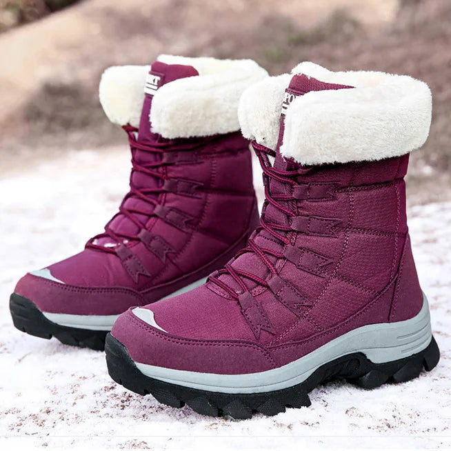 Nova | Quilted Lace-Up Winter Boots SPORT