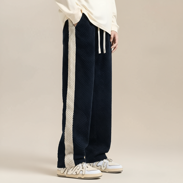 Reed | Mens Quilted Relaxed Fit Sweatpants
