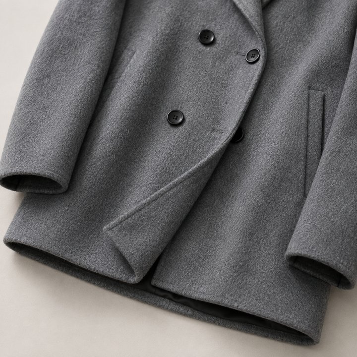 Earl | Mens Double Breasted Peacoat