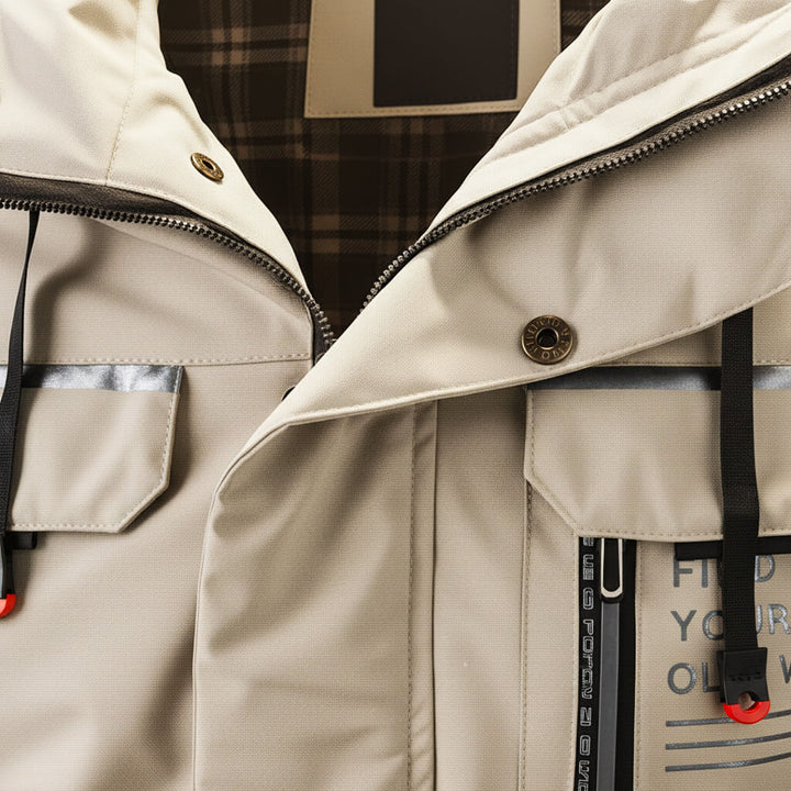 Finn | Zip Hooded Relaxed Fit Jacket