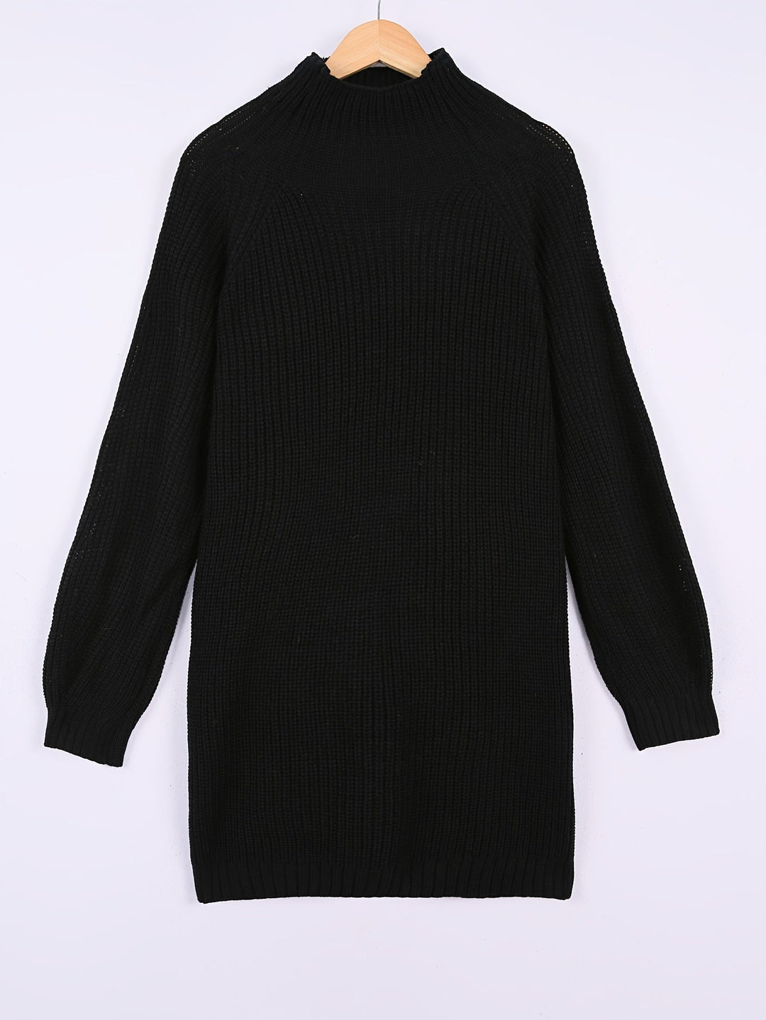 Kara womens oversized turtleneck sweater dress