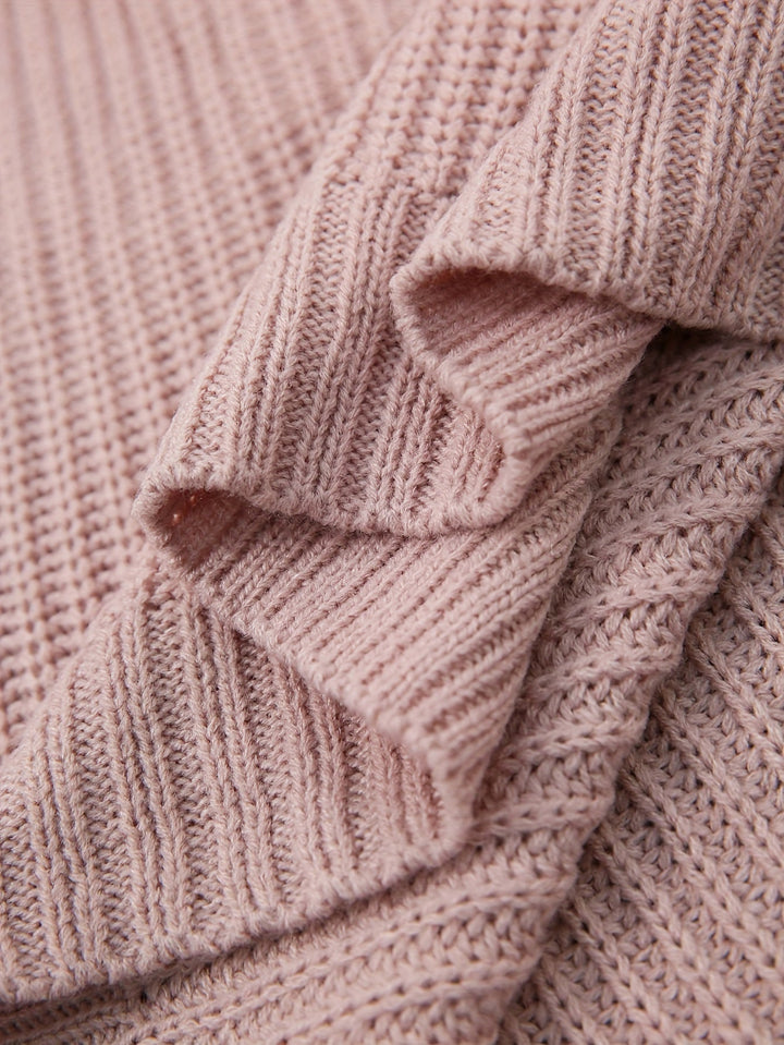 Kara | Oversized Turtleneck Sweater Dress Mini