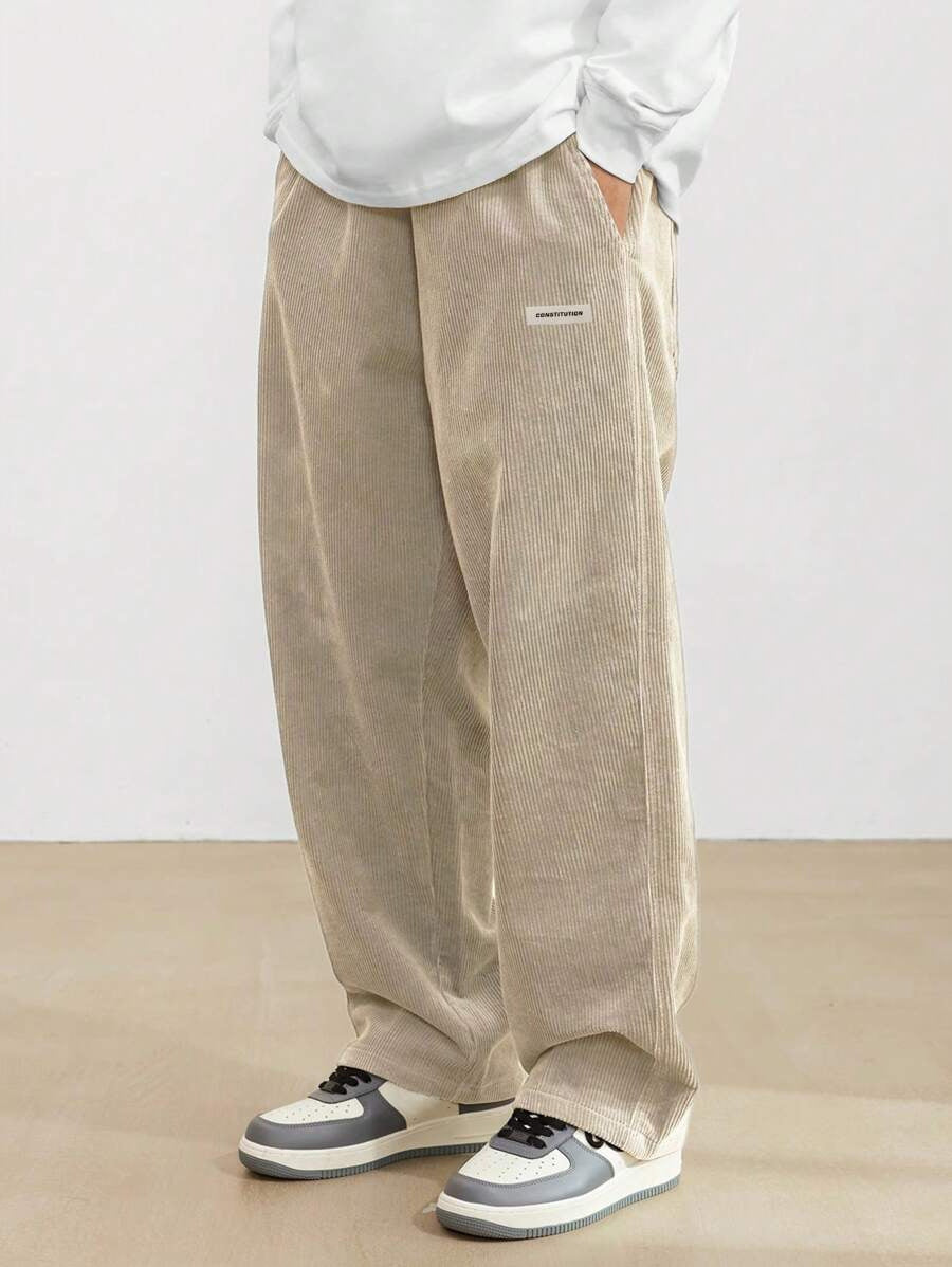 Dale mens corduroy wide leg pants