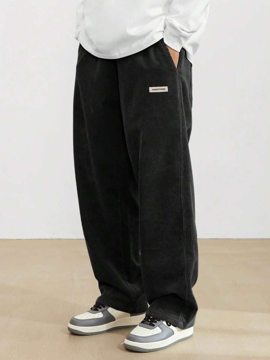 Dale mens corduroy wide leg pants