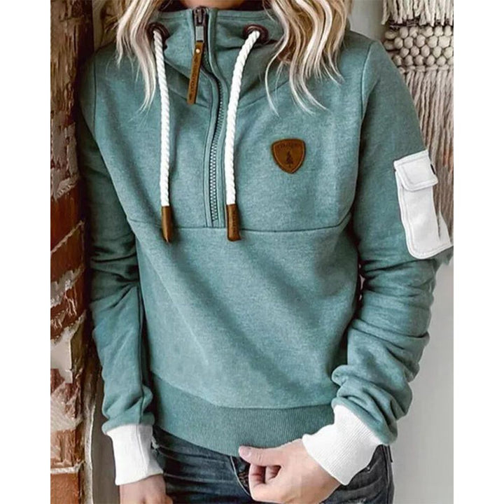 Lena | Womens Zip Fleece Hoodie Sweatshirt