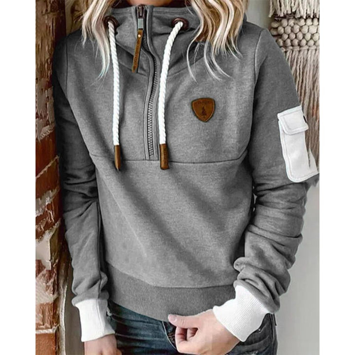 Lena | Womens Zip Fleece Hoodie Sweatshirt