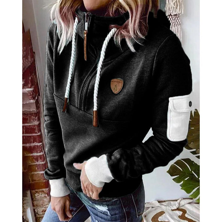 Lena | Womens Zip Fleece Hoodie Sweatshirt