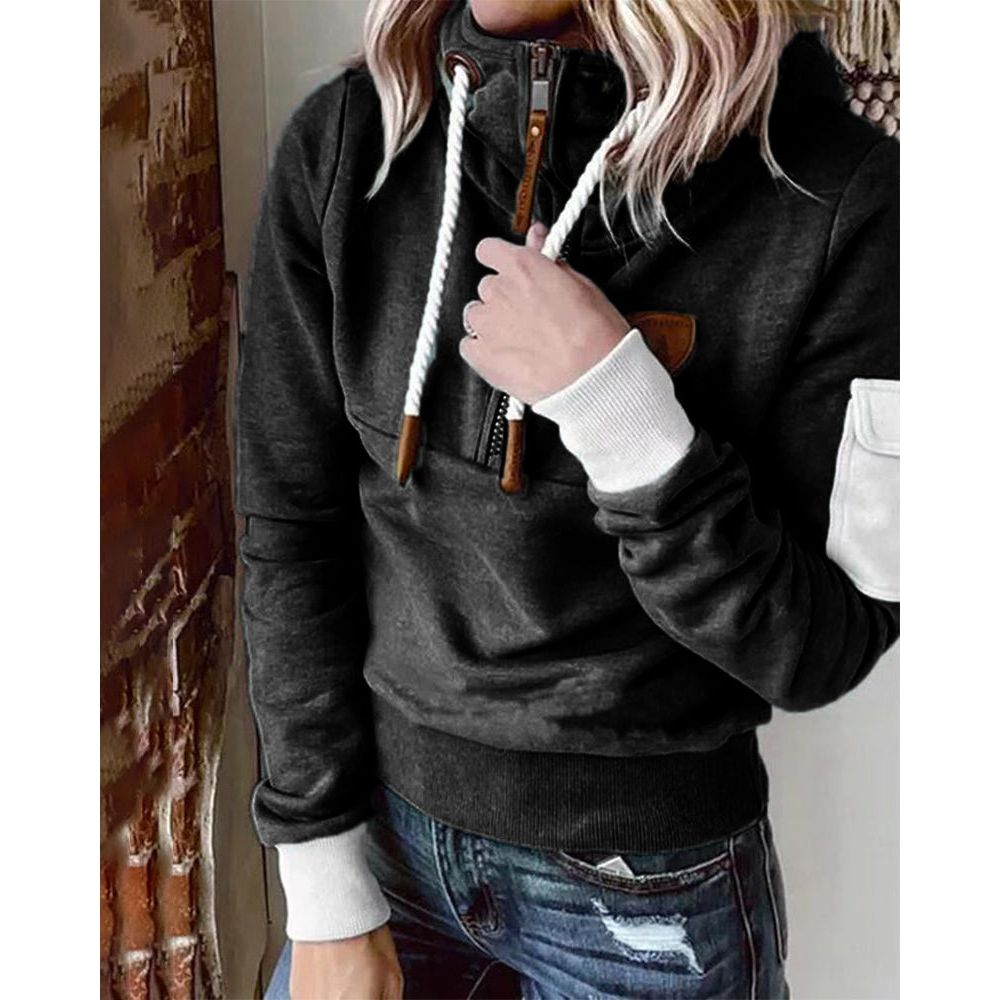 Lena | Womens Zip Fleece Hoodie Sweatshirt