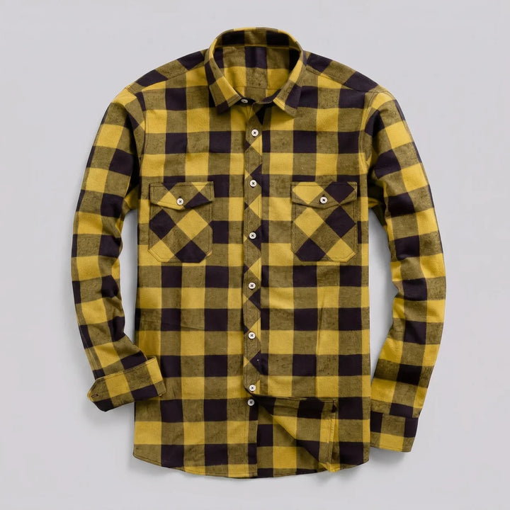 Otis | Mens Buffalo Check Flannel Shirt
