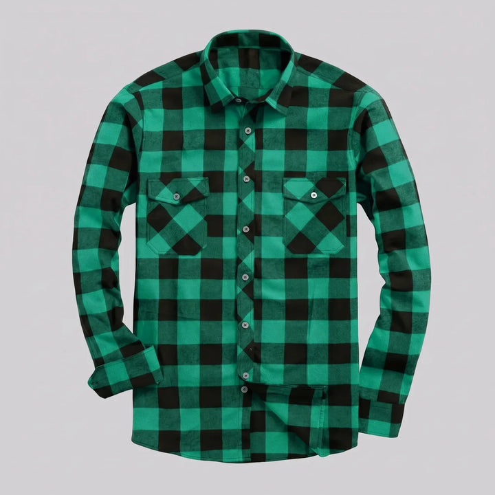 Otis | Mens Buffalo Check Flannel Shirt