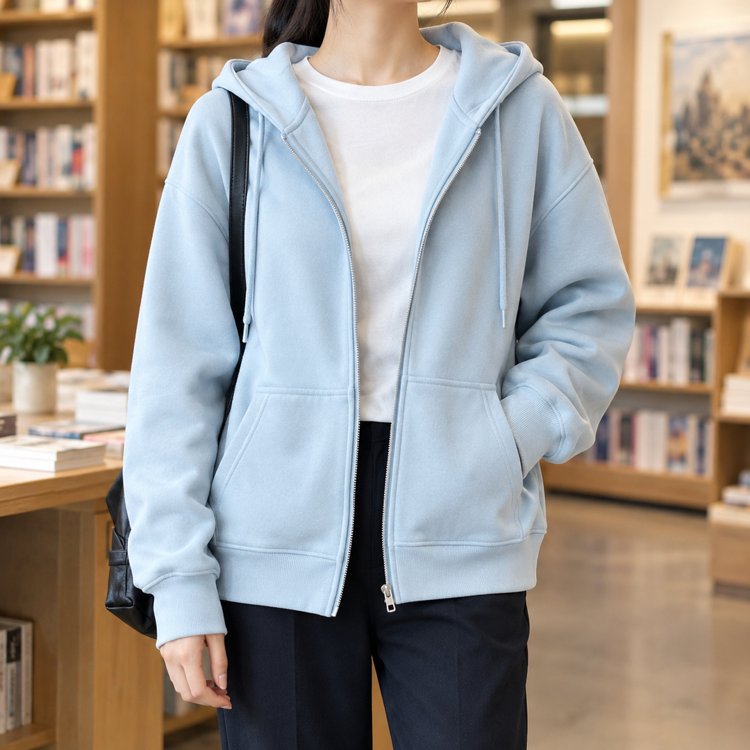 Piper womens zip up hoodie