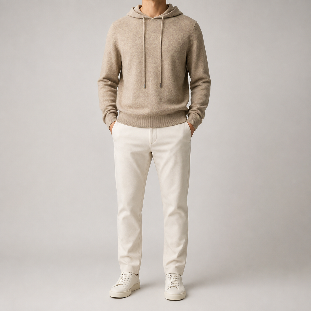Harley relaxed fit ribbed hoodie