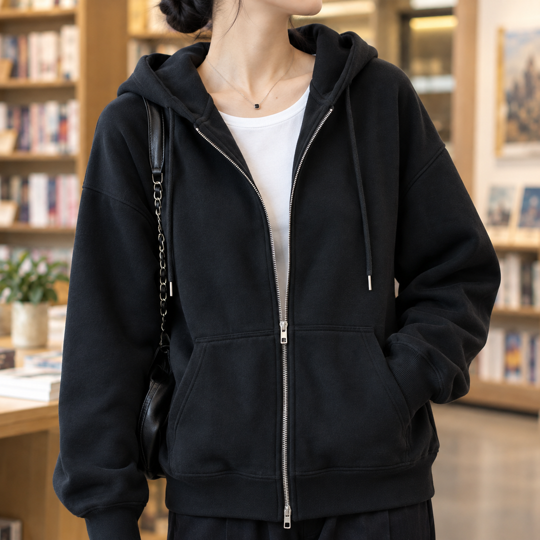 Piper womens zip up hoodie