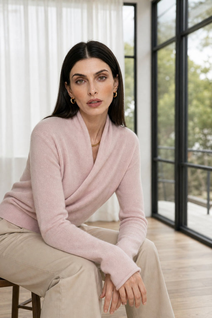 Ivy womens wrap sweater