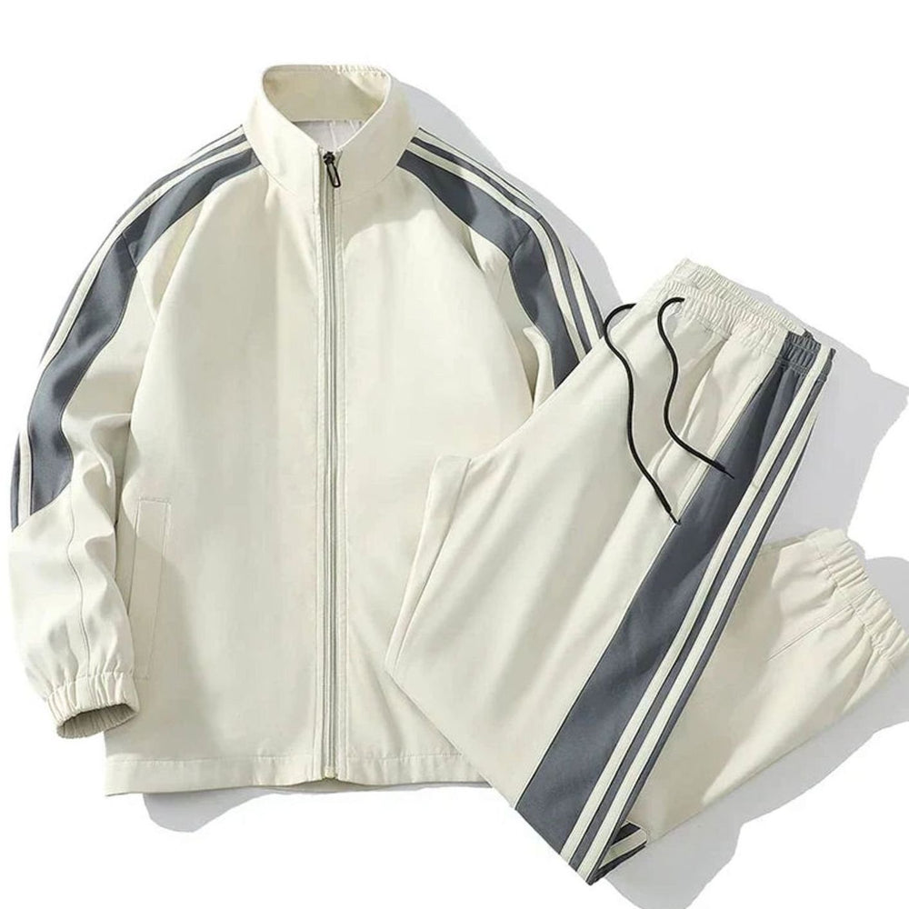 Cameron | Relaxed Fit Striped Tracksuit Set
