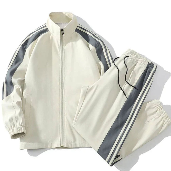Cameron | Relaxed Fit Striped Tracksuit Set