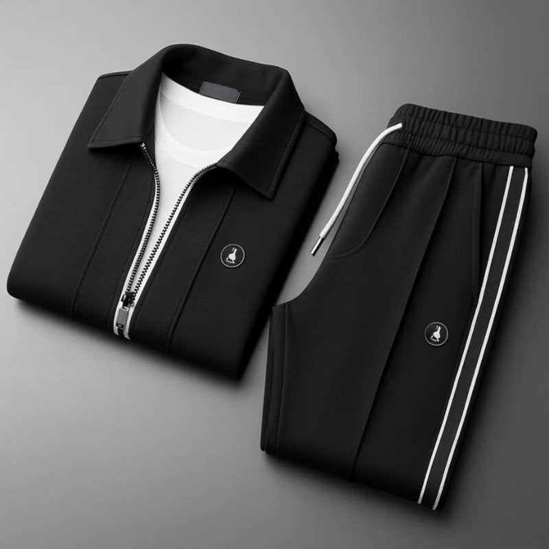 Nolan | Mens Zip Tracksuit Relaxed Jogger
