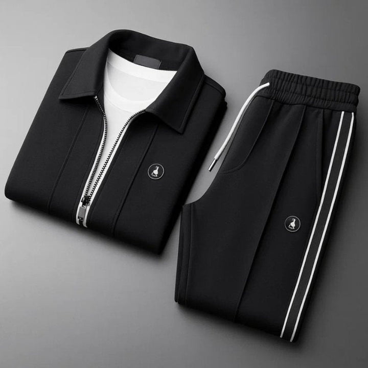 Nolan | Mens Zip Tracksuit Relaxed Jogger