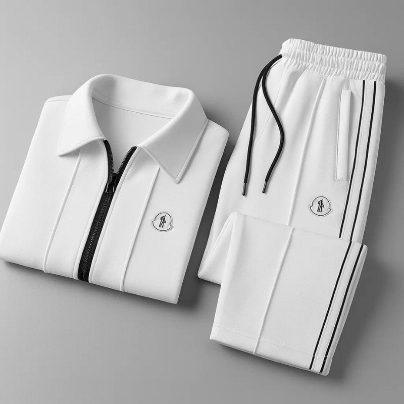 Nolan | Mens Zip Tracksuit Relaxed Jogger