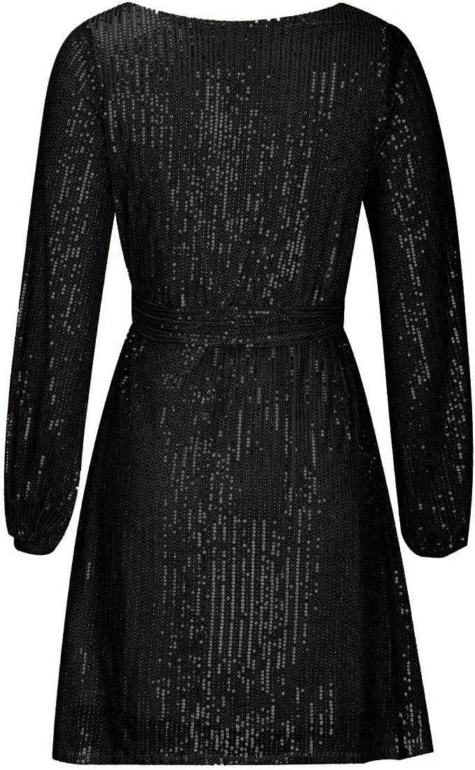 Paige womens sequin off-shoulder mini dress