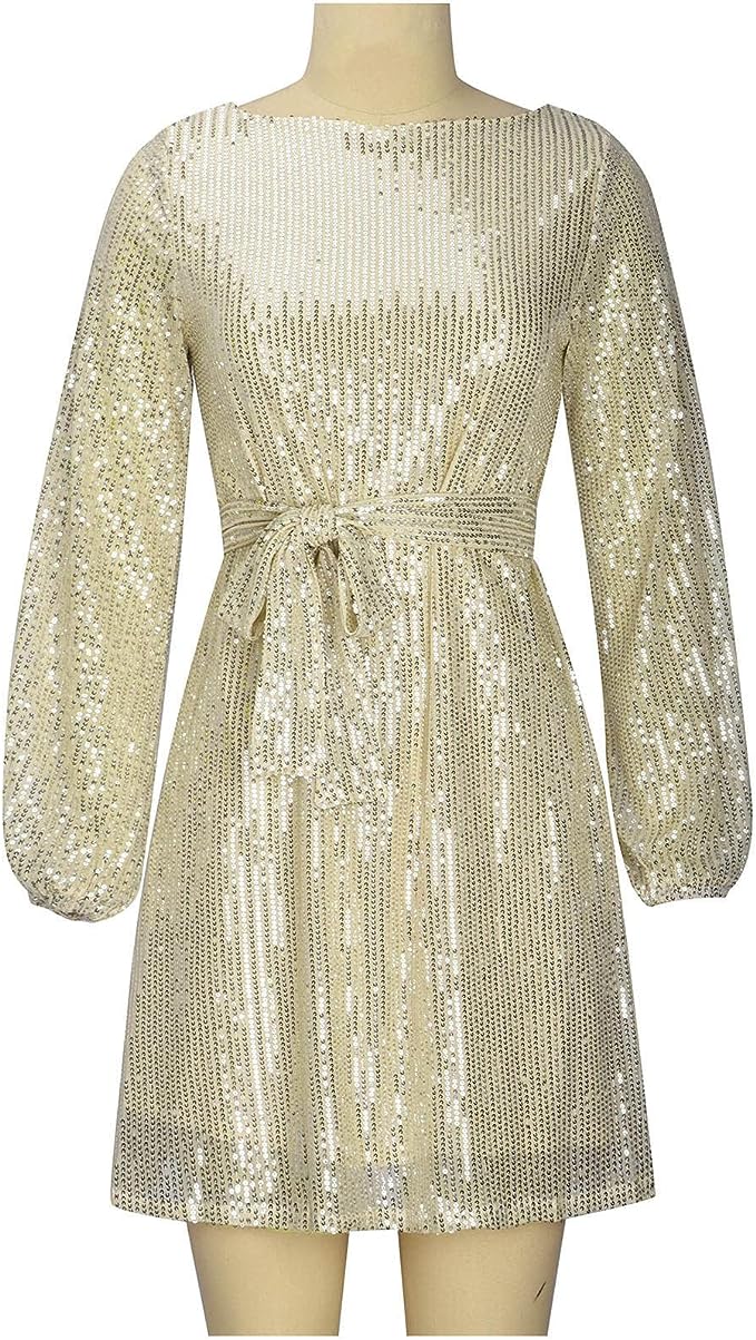 Paige | Sequin Off Shoulder Asymmetrical Mini Dress