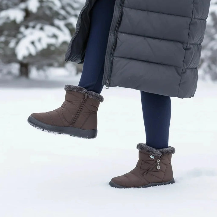 Savannah | Womens Quilted Snow Ankle Boots