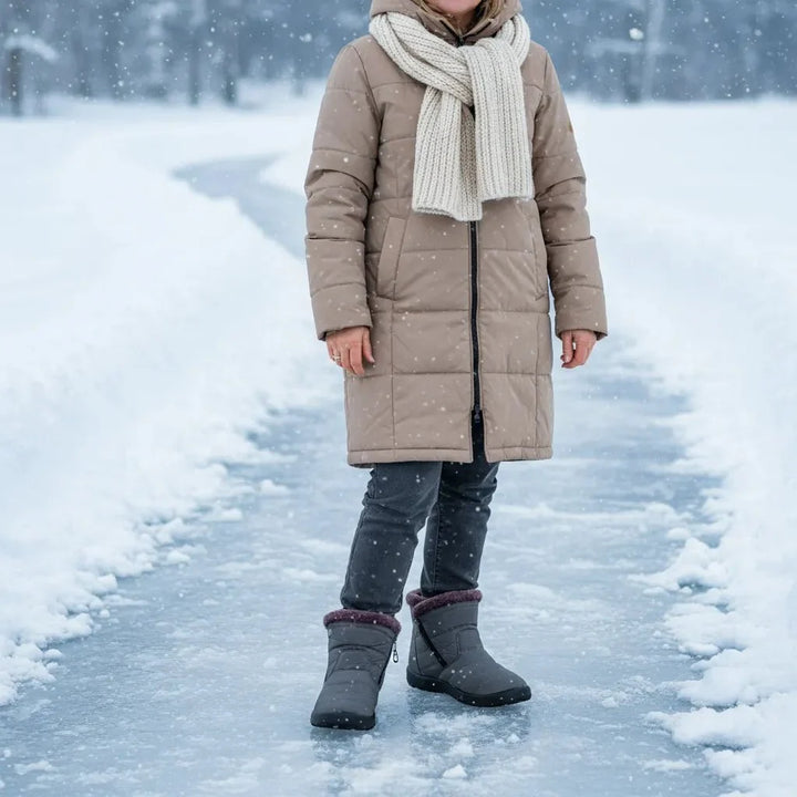 Savannah | Womens Quilted Snow Ankle Boots