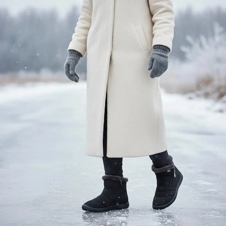 Savannah | Womens Quilted Snow Ankle Boots