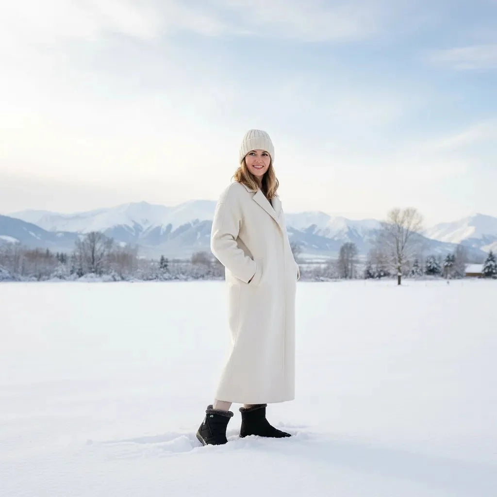 Savannah | Womens Quilted Snow Ankle Boots