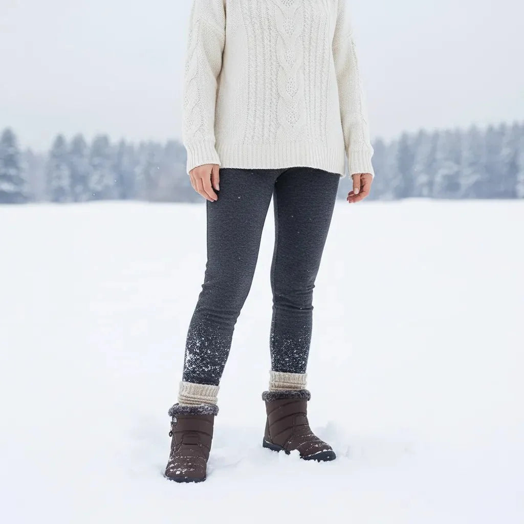 Savannah | Womens Quilted Snow Ankle Boots