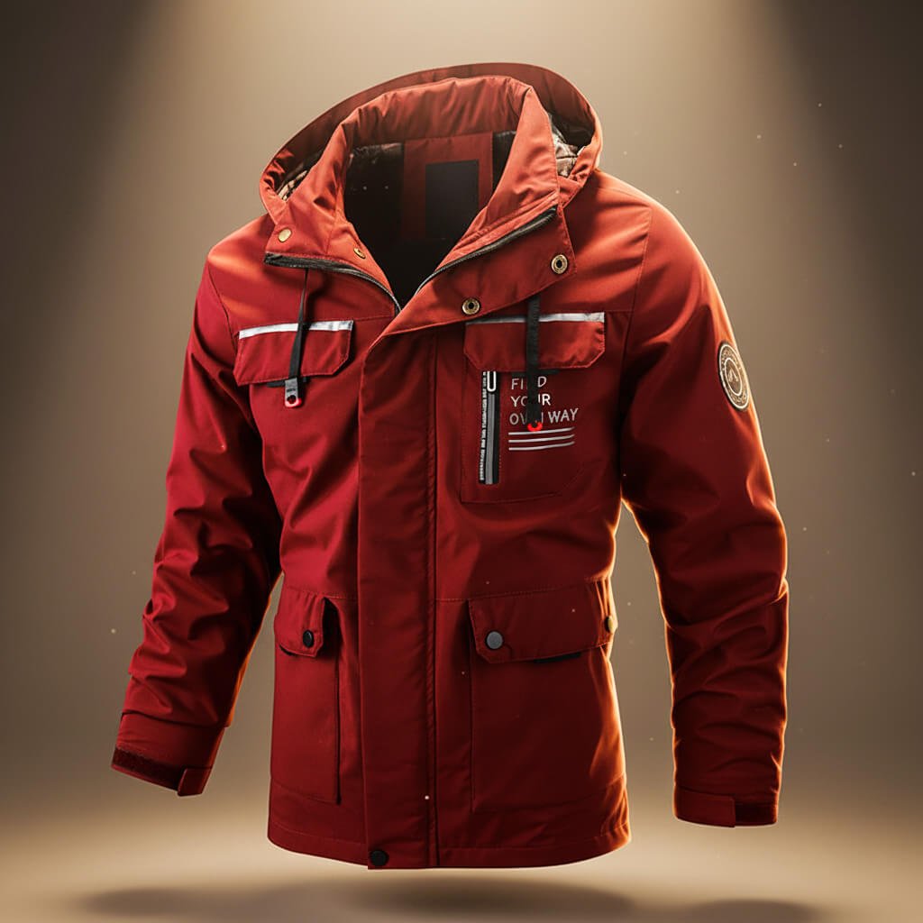 Finn | Zip Hooded Relaxed Fit Jacket