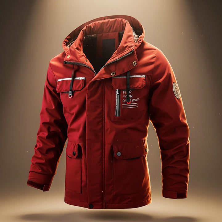 Finn | Zip Hooded Relaxed Fit Jacket