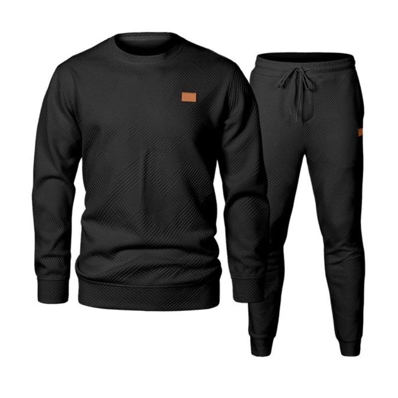 Troy | Textured Track Suit Set for Men