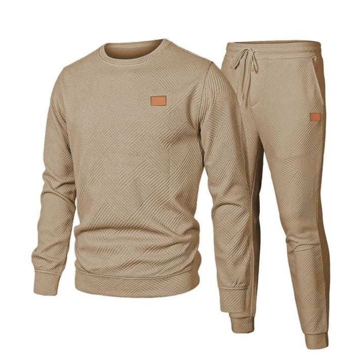 Troy | Textured Track Suit Set for Men