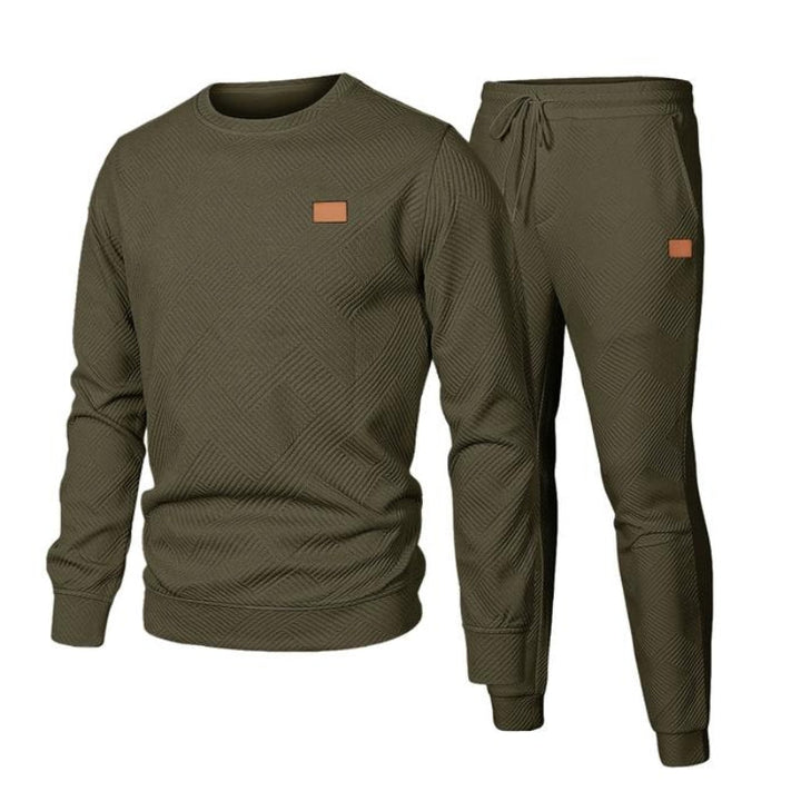 Troy | Textured Track Suit Set for Men