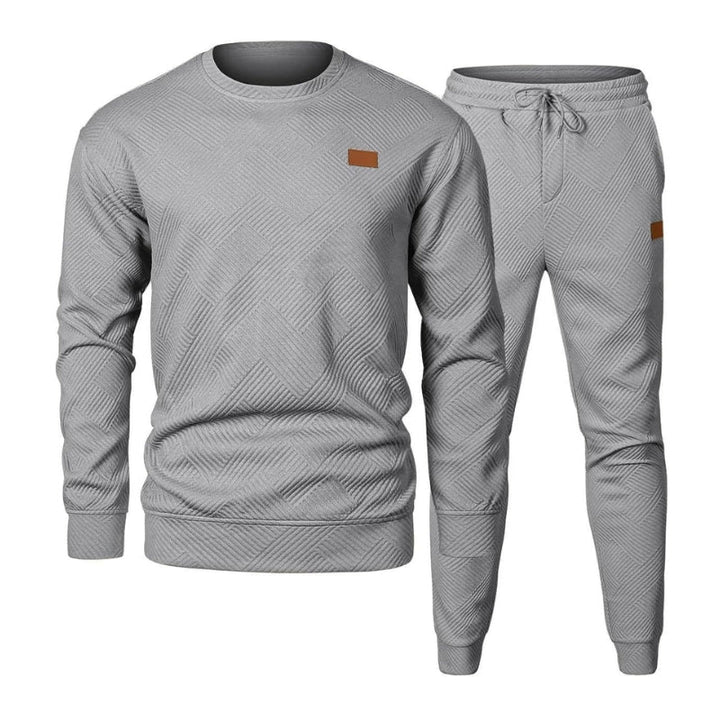 Troy | Textured Track Suit Set for Men